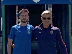 Taye Jackson in Hungary at Siofok