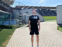 Taye Jackson in Hungary at ZTE